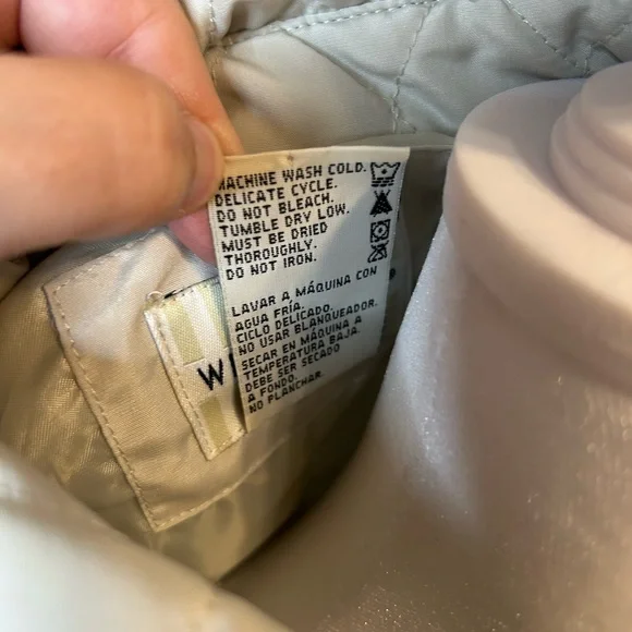 White Stag Cream Quilted Puffer Jacket - Picture 4 of 4